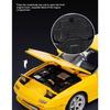 Diecast 1/32 Mazda RX7 RX-7 FC INITIAL D Miniatures Alloy Metal Car Model Toy Sound & Light Vehicle Toys for Boy Children Gifts