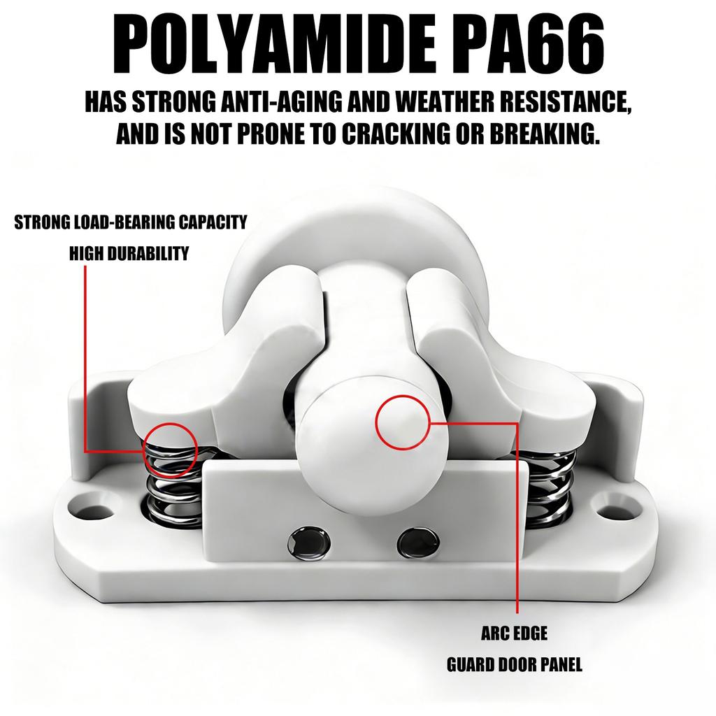 Trailer Modified Accessories Motorhomes Door Stoper Clip Buckle Door Retainer Catches Easy Installation Secure Holder Clip