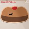Cartoon Style Silicone Diatom Mud Bathroom Absorbent Non Slip Mat For Toilet And Shower Room Use