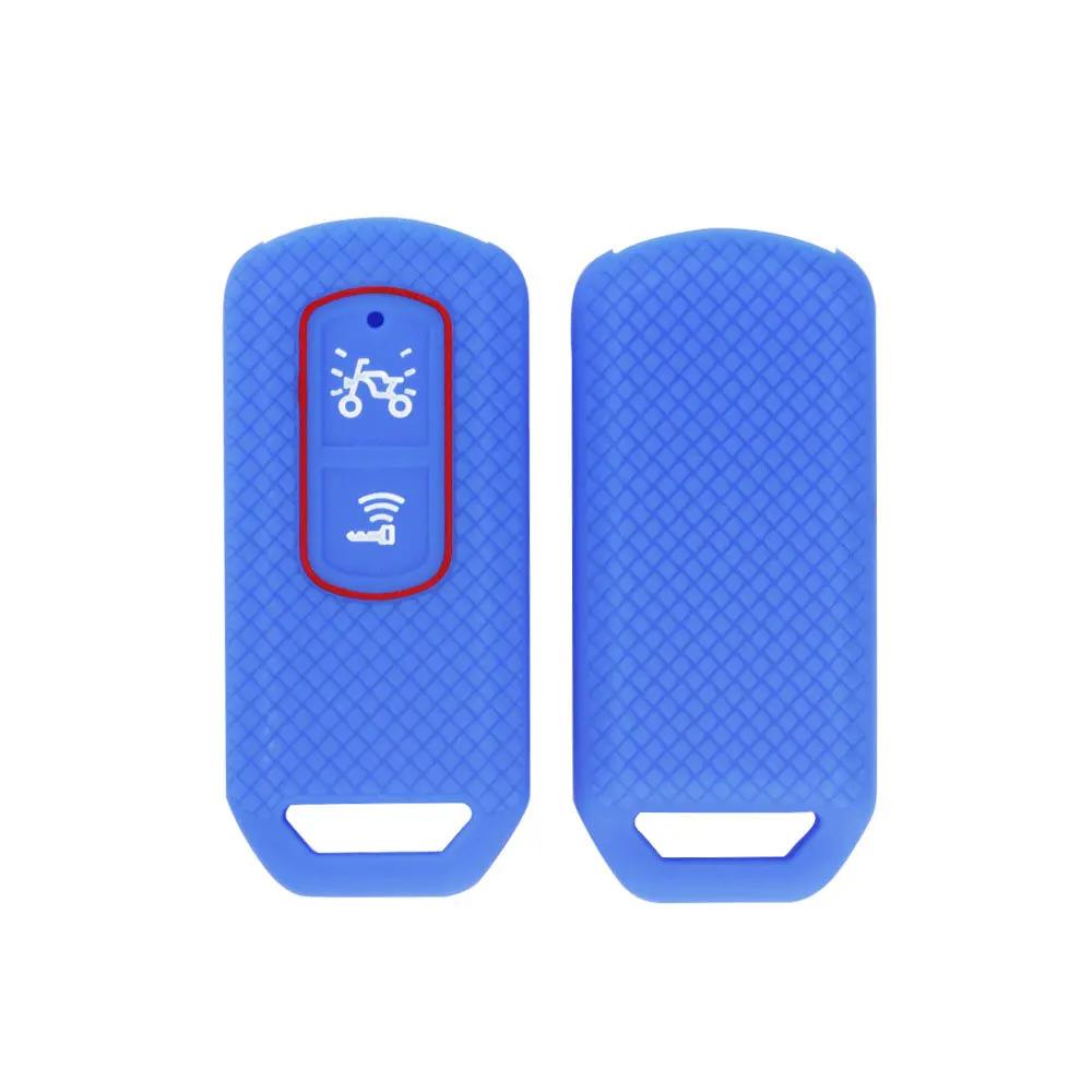 

Силиконовый чехол для ключа с 2 кнопками для Honda ADV 150 PCX 125 Click150 Vario150 208 SH125 PCX150 PCX160 VISION SH350 синий