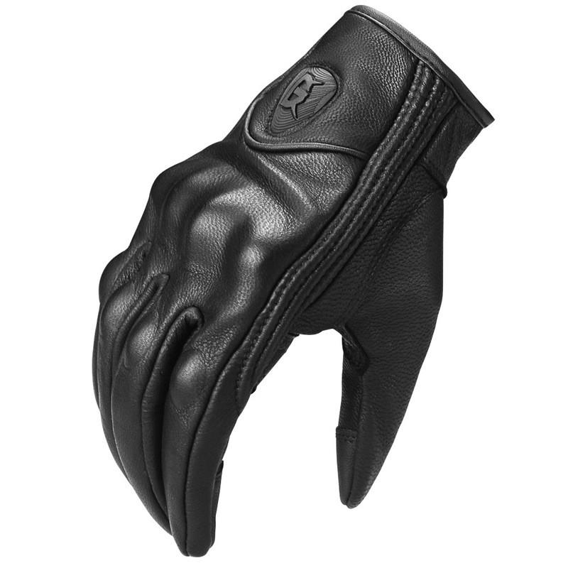 Motorcycle Racing Gloves Full Finger Leather Protective Gear Men Women Spring Autumn Winter Cycling Safety Riding