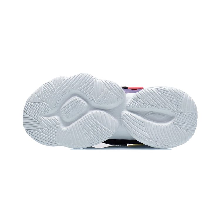Li Ning Kids Non-Slip Wear-Resistant Low-Top Running Shoes Kids Running Shoes Purple YKNR090-5