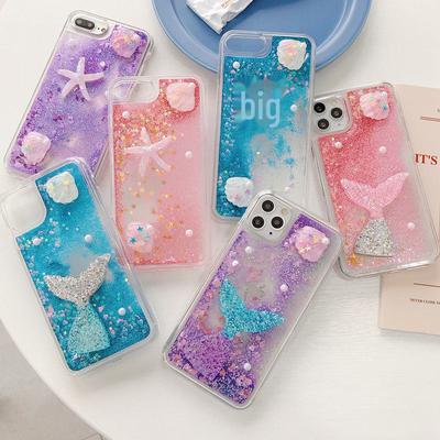 Vivo Mermaid Starfish S6 Quicksand Y93S Phone Case for Y9S & Y7S Female Models