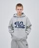 NCOVER Underline Logo Hoodie Setup Grey