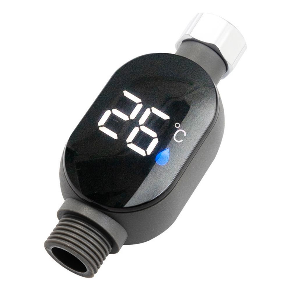 Stainless-Steel Water Temperature Gauge Waterproof Shower Thermometer  Safe Bathing