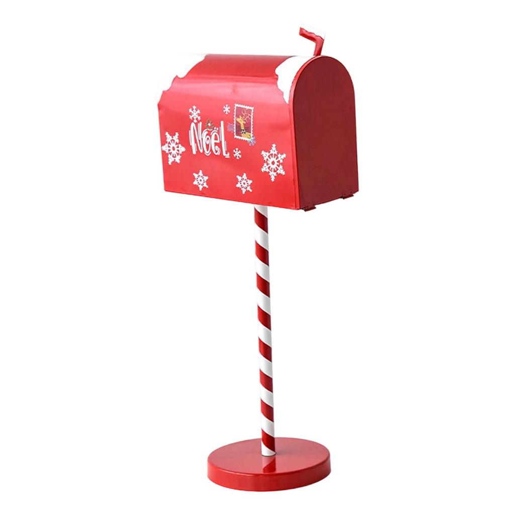 Christmas Mailbox Decor Sturdy, Decorative, Practical Metal, Easy To Install Xmas Letters
