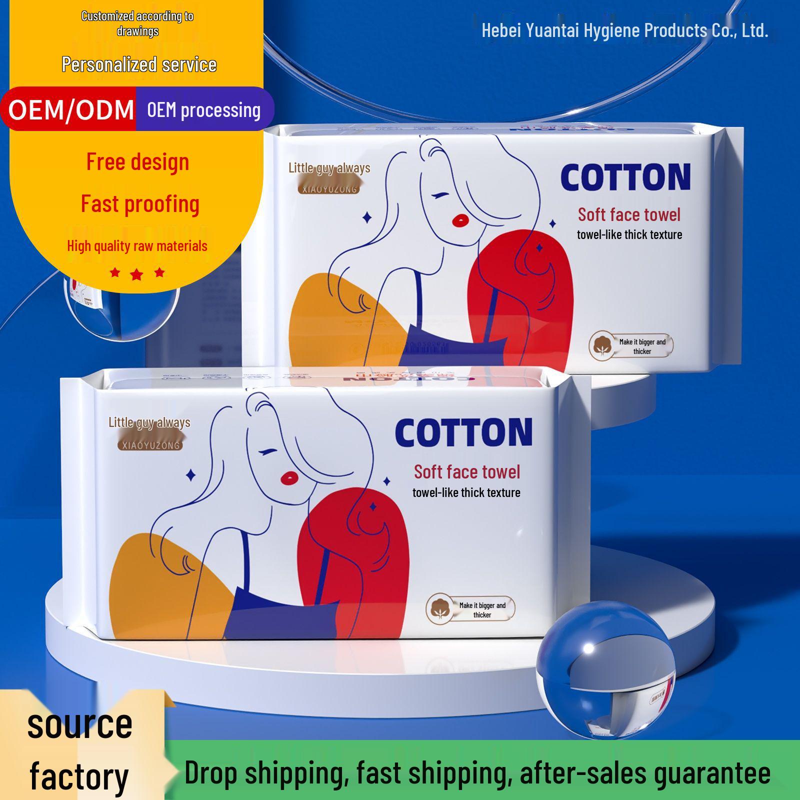 

Многоразовое полотенце для лица с кулиской: Мягкий, Утолщенный, Безворсовый Хлопок для Сухого и Влажного Очищения 200x200 mm