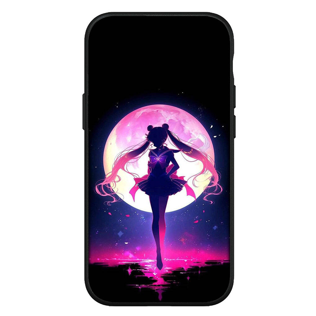 

Чехол для iPhone 17 16 15 Xiaomi Poco Redmi Note 14 13 12 11 Pro Max 9 16e Samsung Galaxy S25 S24 S23 OPPO Huawei Девушка Милый Сейлор Мун Чехол для телефона for Redmi Note 8 болюс