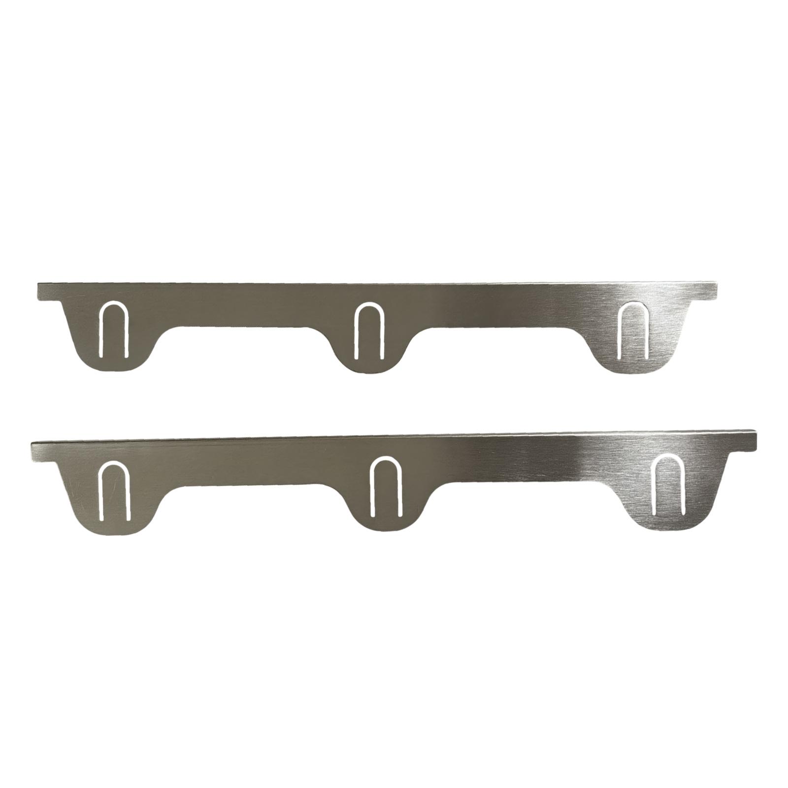 

2Pcs Stainless Steel Stove Gap Covers Sturdy Easy to Install Edge Gap Cover Oven Side Gap Filler for Stovetop Countertop