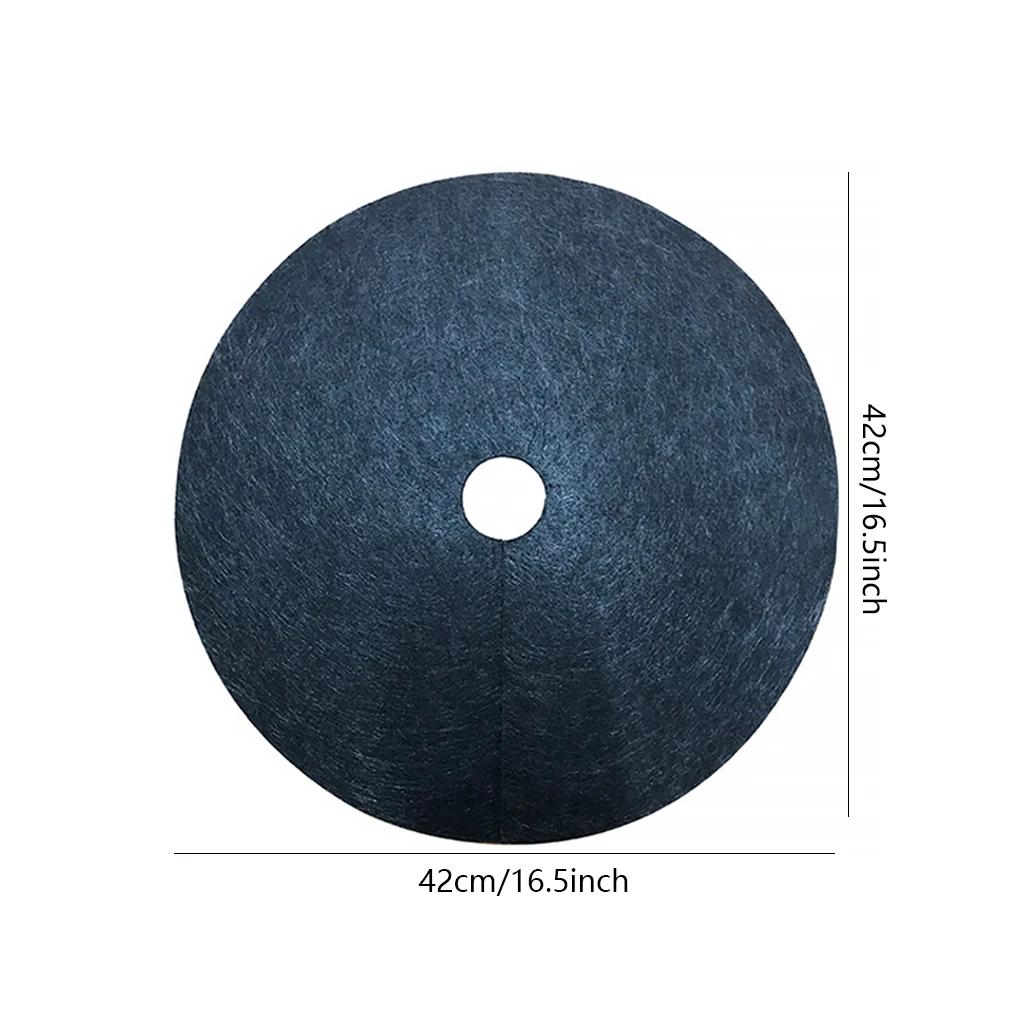 Tree Protection Weed Mat Non-woven Fabric Round Plant Control Trunk Barrier Ring Anti-grass Planting Weeding for Pots Lawn