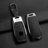 Kmkm Alloy Style Car Key Case Shell Fob For   Mercedes-Benz A220 E63S Amg E-Class Gle 350 4Matic E300 E400 E43 W213