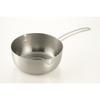Hirosho Co., Ltd. Frying Pan, Silver, Approx. 33.2 X 19.2 X 8.4 Cm