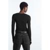 COS Japan Slim Fit Long Sleeve Top