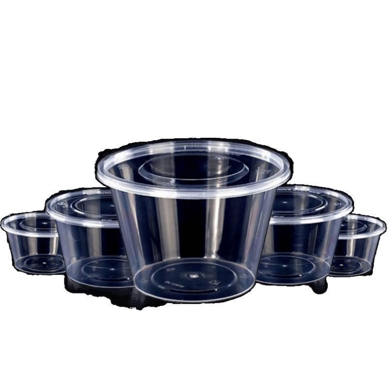 Leak-Proof Disposable Soup Container – Thick, Sealed, No-Spill Round Design.