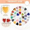 Hot Seller Valentine's Heart Stone Crystal Gemstone Craft (2cm)
