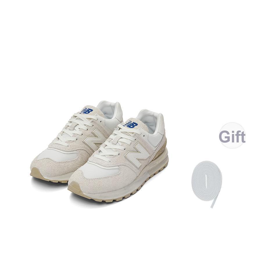 New Balance 574 Legacy Ash Cream Distressed Unisex Sneakers U574LGRS
