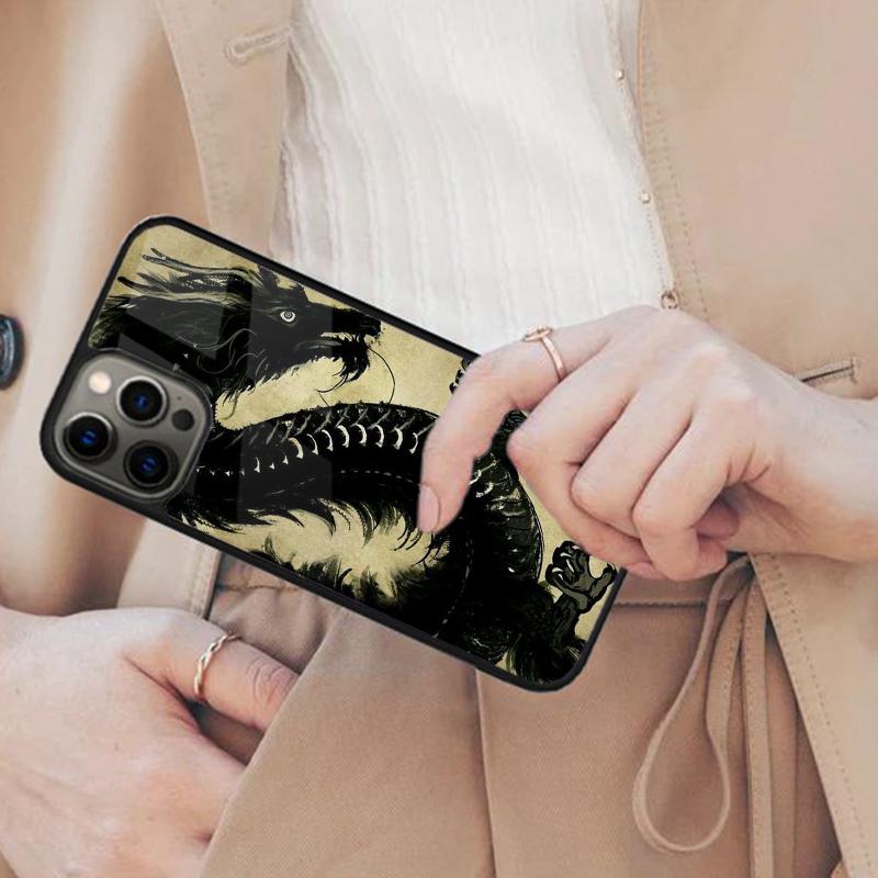Manga Cool Dragon Magnetic Phone Case For APPLE iPhone 17 Air 16 14 13 12 Pro Max 15 Plus Wireless Charge With MagSafe Cover