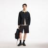 Jack&Jones Men's Summer Loose Lapel Zipper Embroidered Jacket
