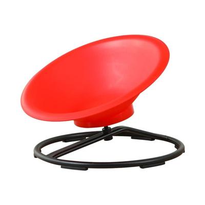 Swivel chair Bączek - red