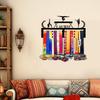 Display Award Rack Storage Organizer Multifunctional Easy Installation Shelf Sports Medal Holder for