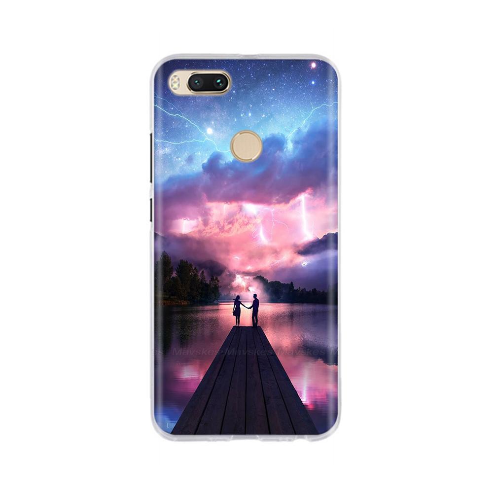 Pro Xiaomi Mi A1 Pouzdro Mi 5X Průhledné TPU Pouzdro na Telefon Pro Xiaomi MiA1 Mi5X Mi 5X Pouzdra Xiaomi A1 Nárazník Coque Fundas Tašky Kryt