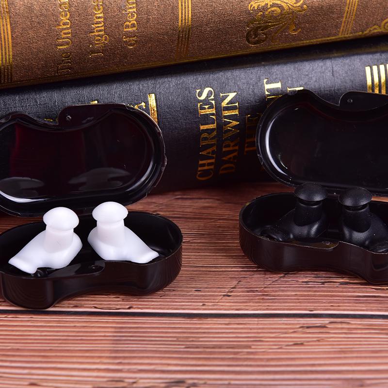 Tampões de ouvido de silicone à prova d'água e poeira para mergulho, esportes aquáticos, acessórios de natação