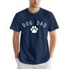 Mens Dog Dad Shirts Funny Dog Lover T-Shirt Fathers Day Tee Tops