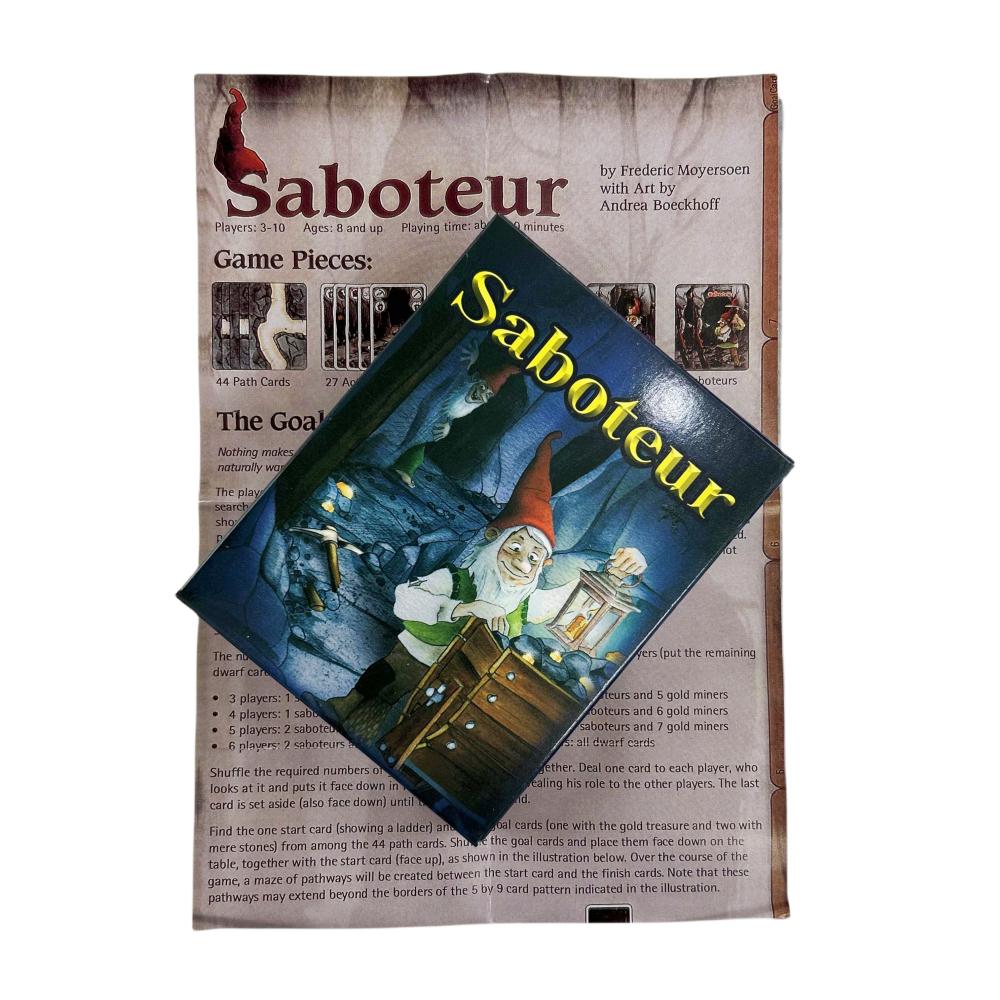 Karetní hra Saboteur, stolní hry, zábavné pro rodiny, párty, deskové hry, edice 1 a 2