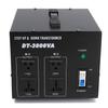 220V auf 110V Converter 2000W Heavy Duty Voltage Regulator Converter Power Transformer