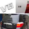 4Wd V6 V8 Stylish Sport Car Auto Badge Emblem Rear Trunk Metal Sticker Decor