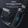 Drahtlose Bluetooth-Kopfhörer mit Mikrofon Knochenleitungskopfhörer Freihändiger Noise Cancelling-Headset zum Fahren Audifonos