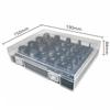 25PCS Precisely Machined Screw Extractor Set, Easy Out Bolt Extractor Set for Mechanics, Artists, Amateurs Tools