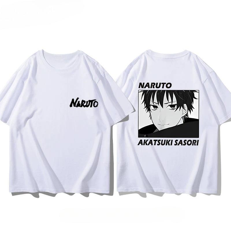 New Naruto Anime T Shirt Unisex Fashion Cotton High Quality Luxury Designer Tshirt Summer New Uzumaki Graphic Printed Tees Tops