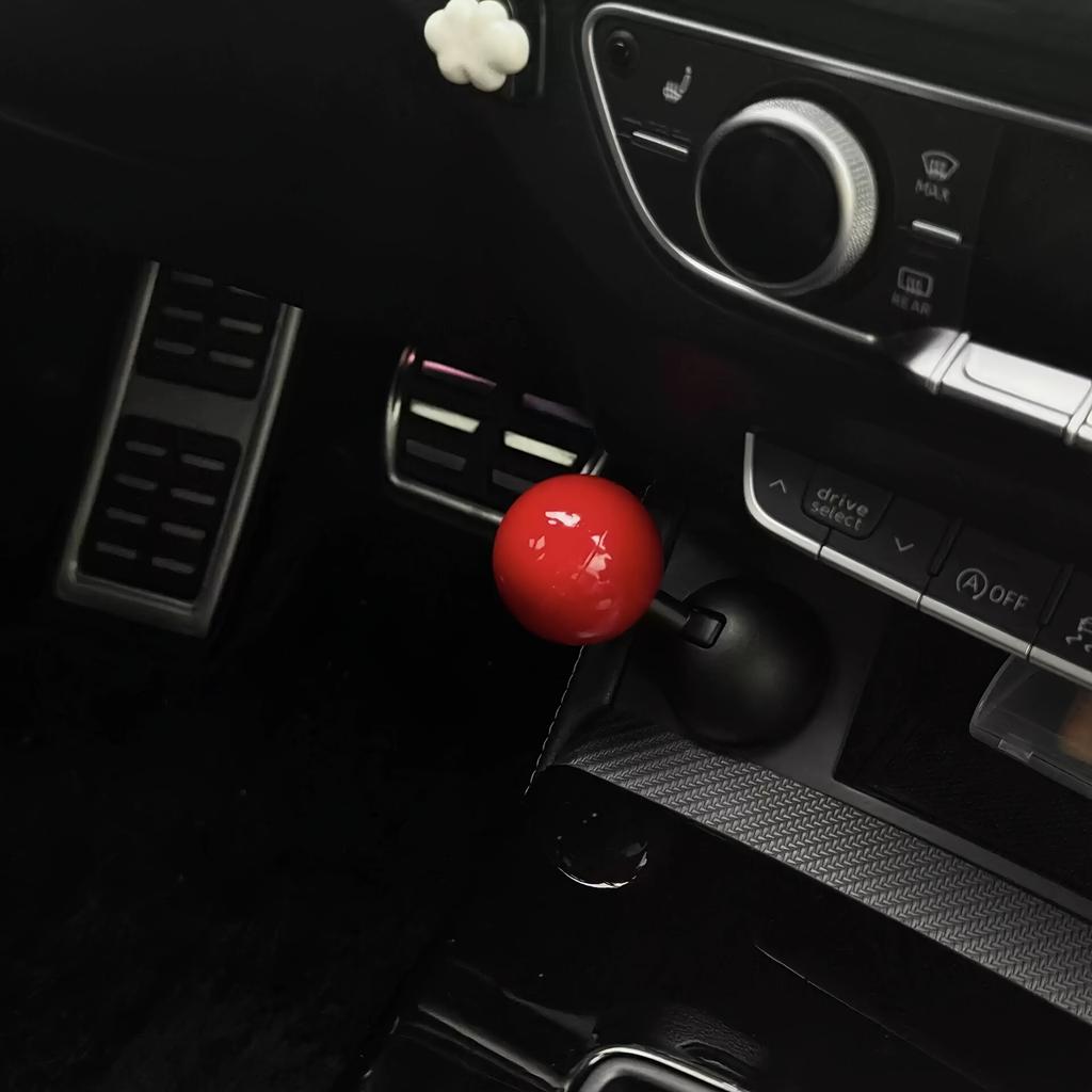 Car Ignition Button Cover - Sleek Round Ball Design, One-Click Start, Multi-Function Switch Decor Accessory