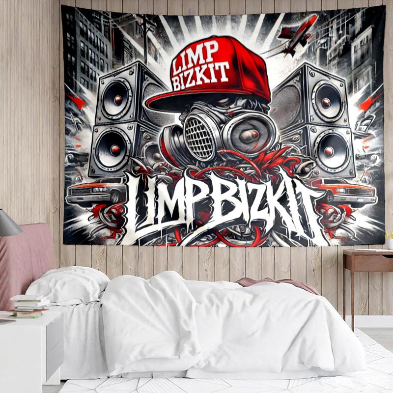 Limp Bizkit Wall Hanging Tapestry Wall Cloth Tapestries Decor Wall Bedroom Decoration