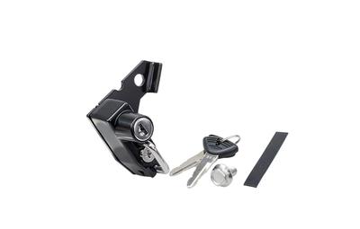 Kijima Bike Parts Helmet Lock Holder Steel Anti-Theft Svartpilen/Bitpilen HQ-05001