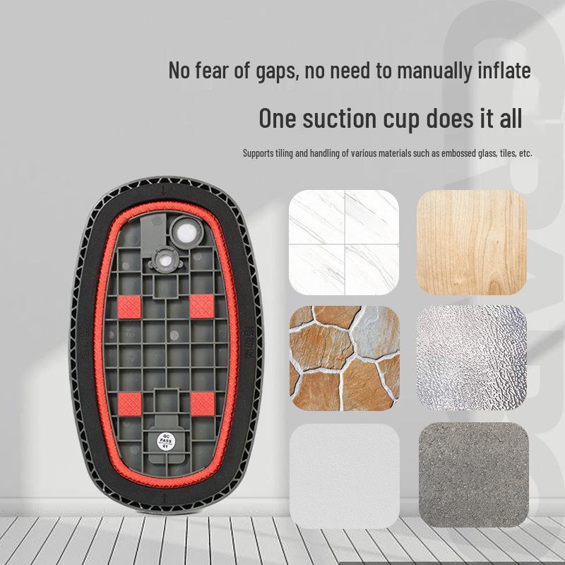 GRABO Gelerbao LITE Electric Vacuum Suction Cup, 100KG Load Capacity, Auto Air Refill & Pressure Detection