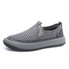 Shoes Men's summer breathable one-pedal mesh trendy shoes deodorant, non-slip and wear-resistant hollowed-out casual cloth shoes