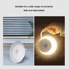 LED Motion Sensor Night Light 3500K Eye Care USB Rechargeable Battery Night Light for Bedroom Hallway Cabinet