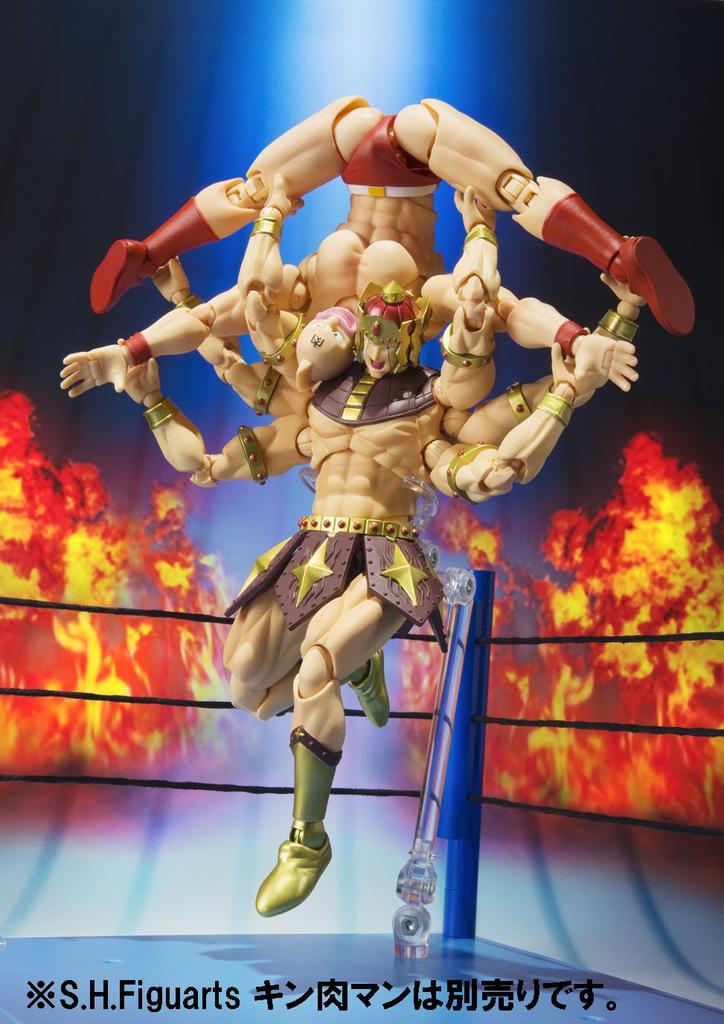 TAMASHII NATIONS Kinnikuman Ashuraman approximately 155mm painted movable figure S.H.Figuarts ABS&PVC