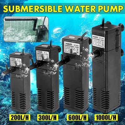 Upgrade Aquarium Filter Tauch Power Interne Filter für Aquarium Filter Pumpe 3 in 1 Spray Flow Biologische Filter 3 W/4 W/8 W/22 W