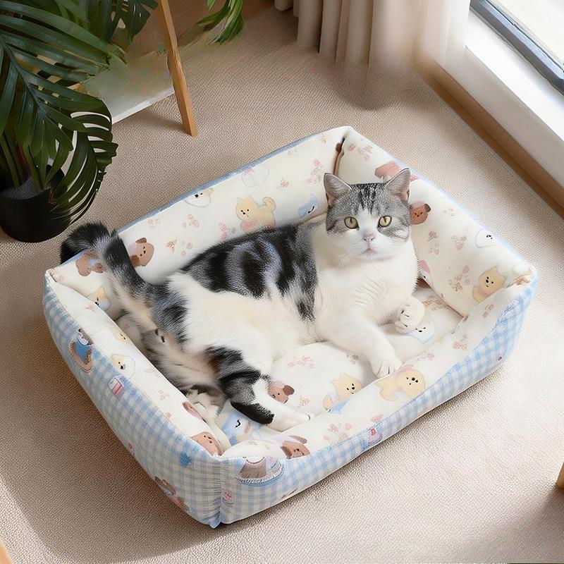 Kennel cat nest universal in all seasons cat sleeping nest winter thickened warm small dog pet sofa dog winter cushion