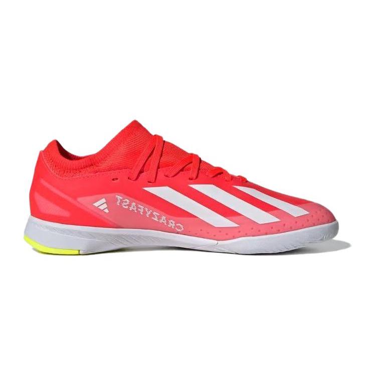 Nye adidas Crazyfast League Innendørs Solar Red Cloud White Team Solar Yellow GS IF0684