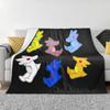 Canon Scalemates From Homestuck Blankets Soft Warm Flannel Throw Blanket Bedding for Bed Living room Picnic Travel Home Couch