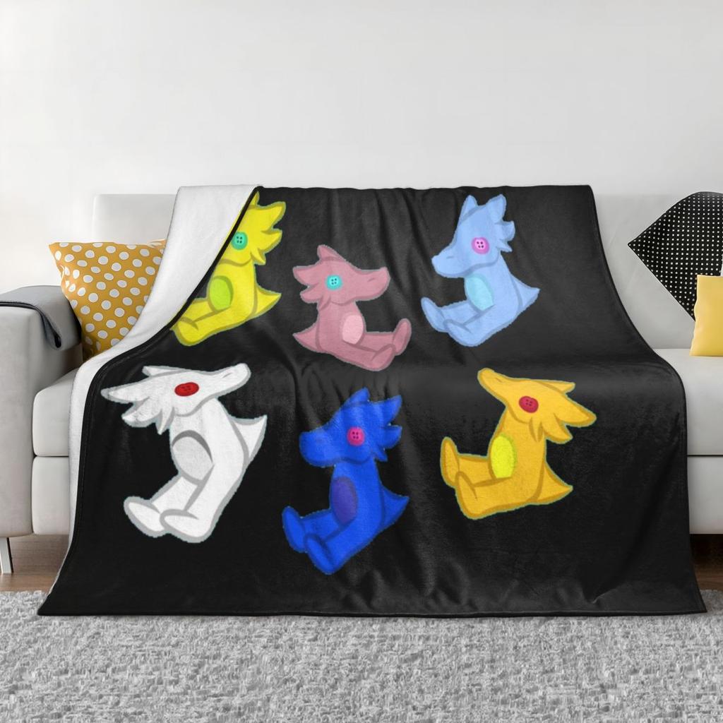 Canon Scalemates From Homestuck Blankets Soft Warm Flannel Throw Blanket Bedding for Bed Living room Picnic Travel Home Couch