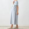 Maternity Front Short Maternity Maternity Sizes [Belle Maison] Pajamas, Opening, Sleeve, One-Piece, 2-Way, Cotton, Absorbent, Quick-Drying,