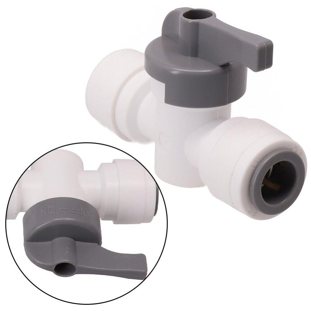 For John Guest Tube Acetal Copolymer Water Purifier Joint High Quality Reliable Shut Off Valve