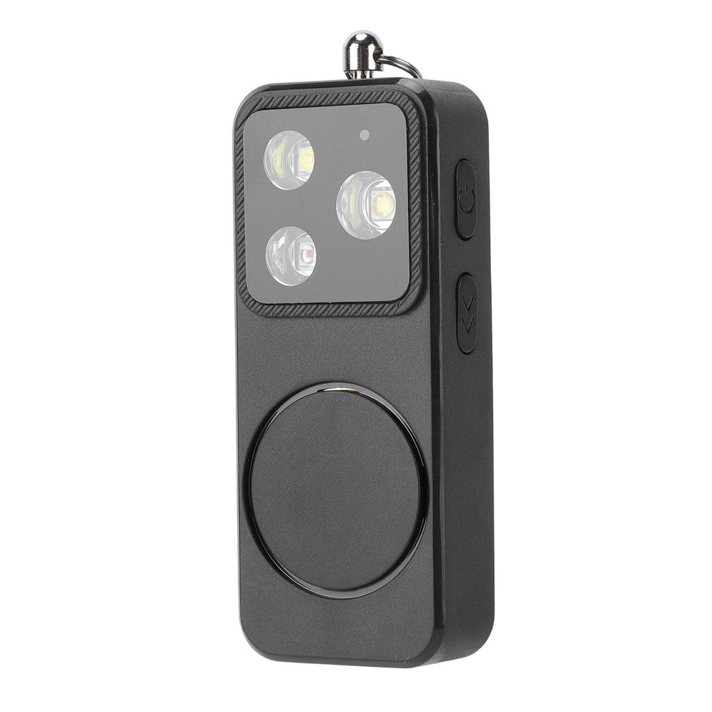 Alarm Light for Women 4 Lighting Modes USB Rechargeable Keychain Siren Security LED Light for Emergency