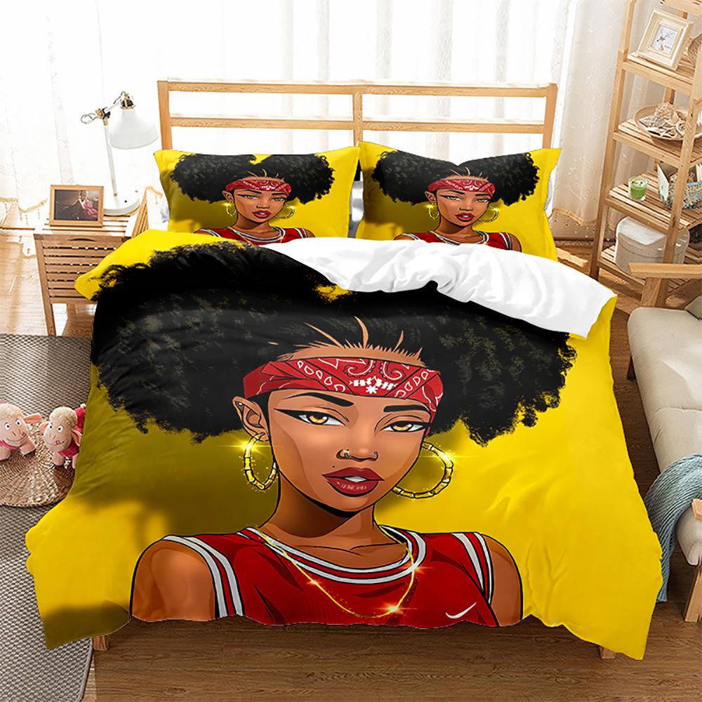 Moda teknoloji baskısı, 3D dijital baskı, nevresim takımları, yorgan kılıfları, yastık kılıfları, üç parçalı setler