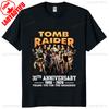 Tomb Raider 30th Anniversary Unisex Vintage T Shirt 19962026 Retro Gaming Tee Classic Game Fan Gift Casual Streetwear Top